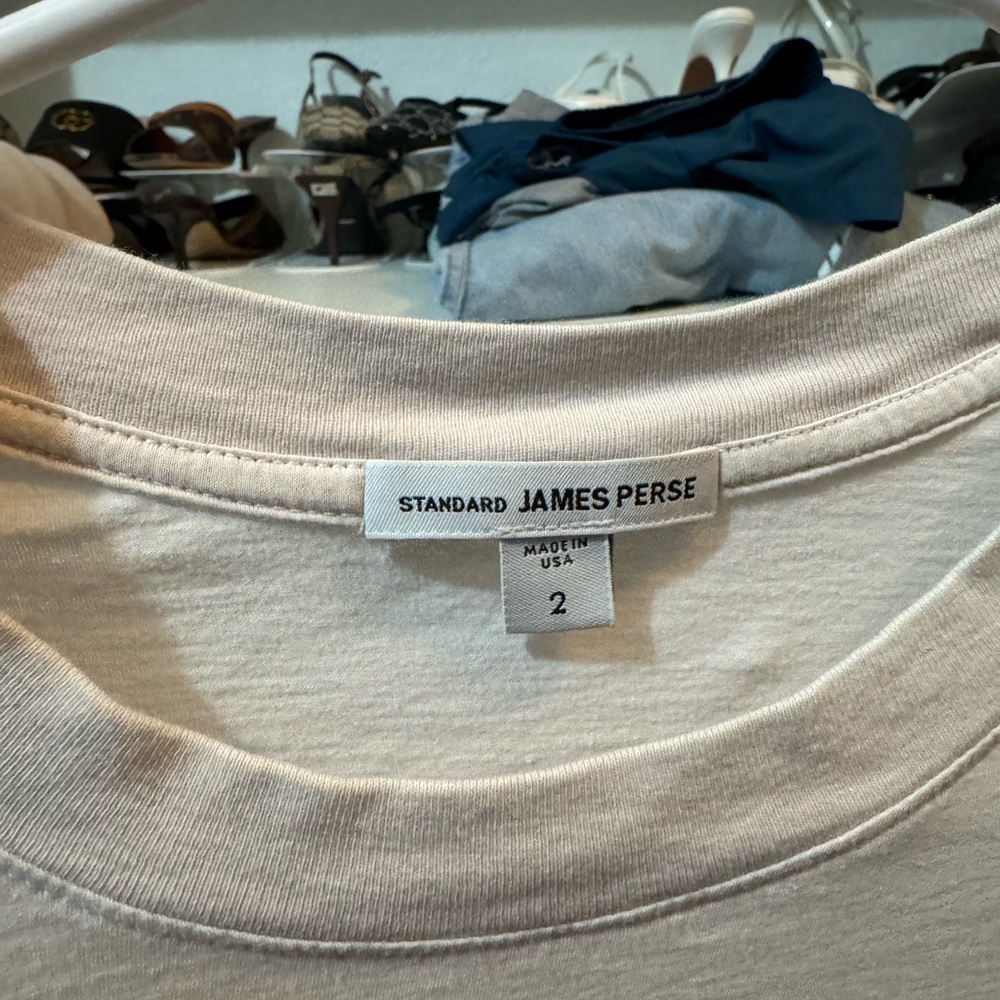 James Perse Cream T-Shirt